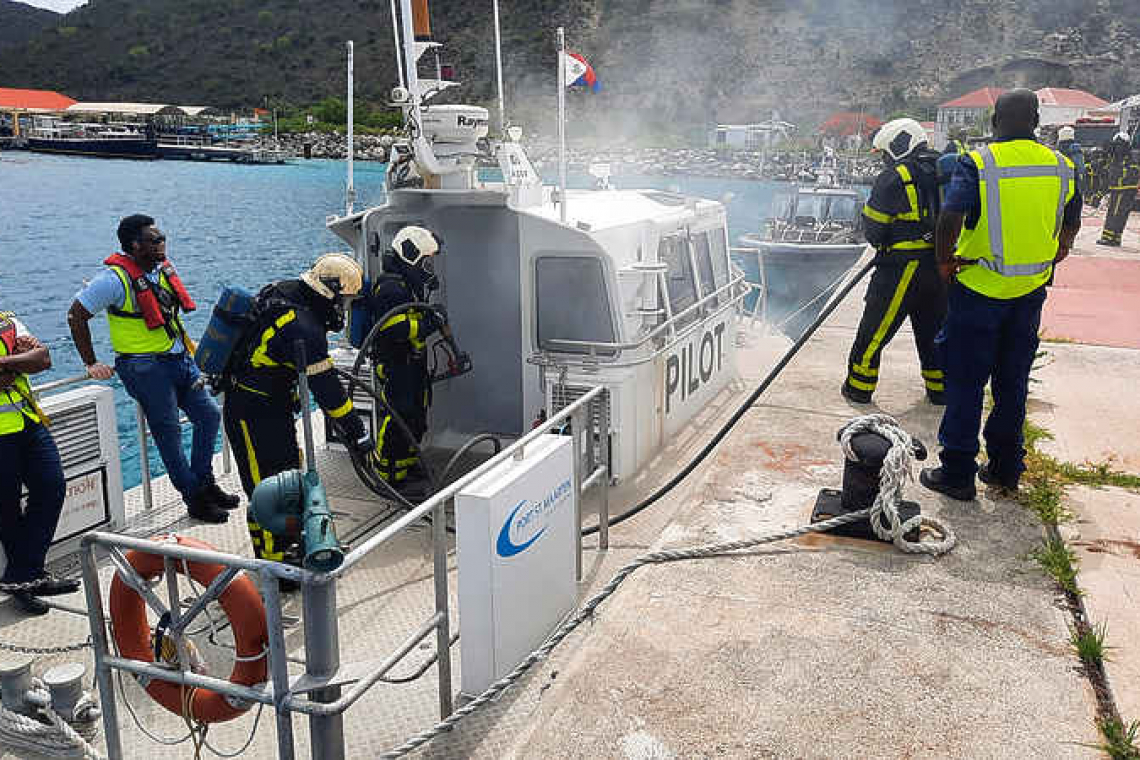 Live drill to prepare for  calamities at Cruise Port  