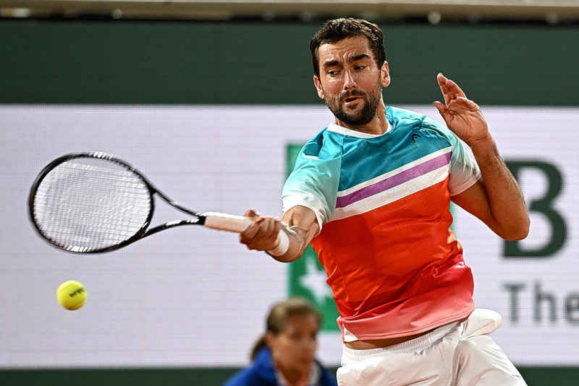 Cilic downs Russian second seed Medvedev to set up Rublev clash