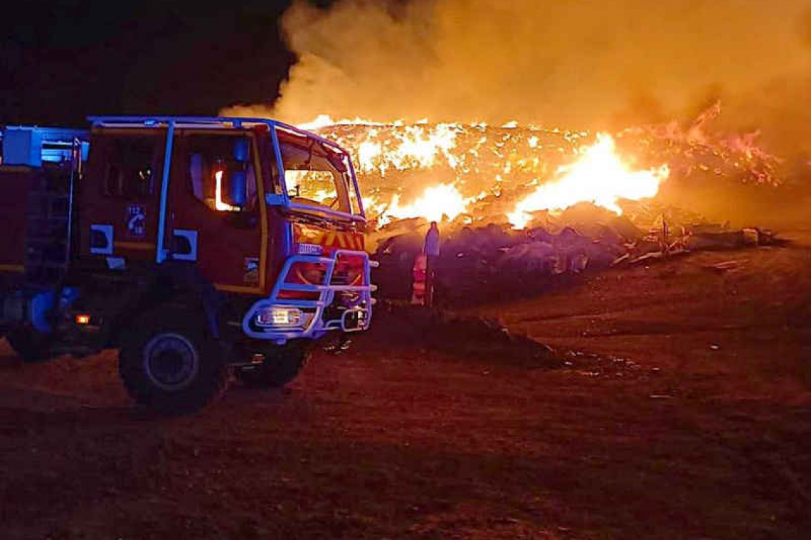    Major fire hits eco-landfill site