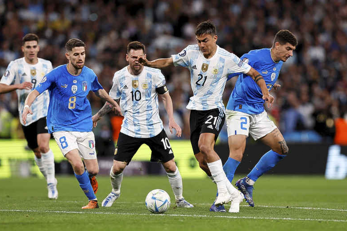Messi's Argentina outclass Italy to win 'Finalissima'