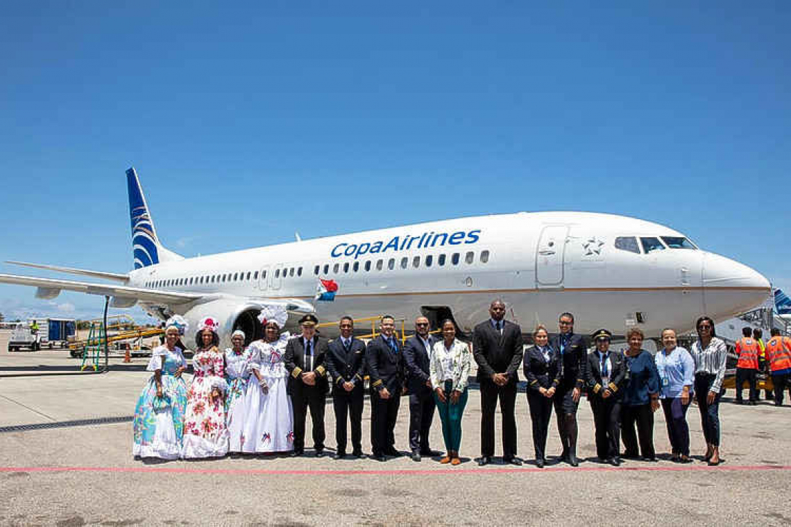 Copa Airlines returns to St. Maarten after two-year interruption of flights