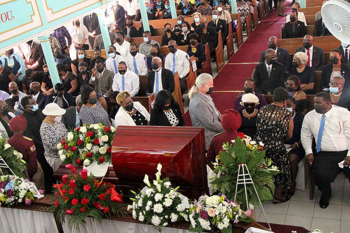  Solemn send off for champion of the constitution Reynold Groeneveldt 