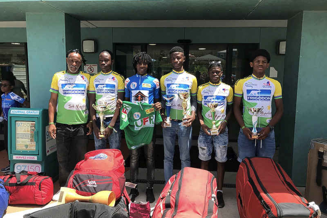 Selection returns with outstanding results at Cadet Tour of Martinique