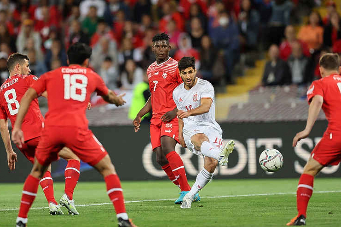 Sarabia strikes early as Spain win in Switzerland