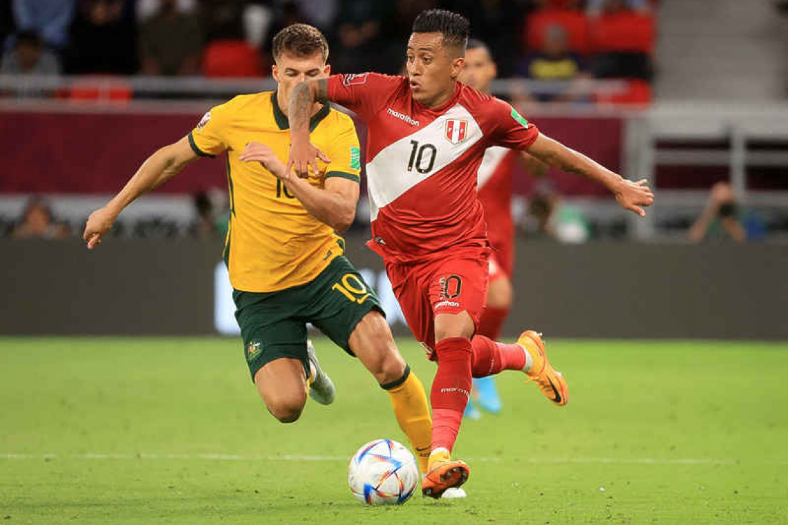 Australia edge Peru on penalties 5-4 to claim World Cup spot