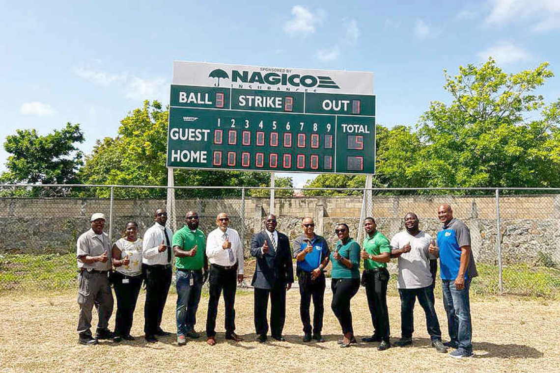 NAGICO Insurances donates electronic scoreboard to Sports