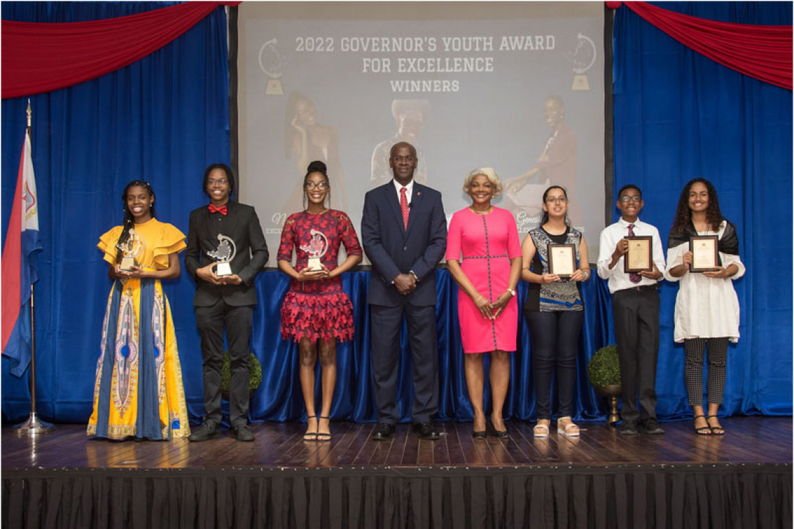 Governor honours six outstanding youths in academic, arts categories 