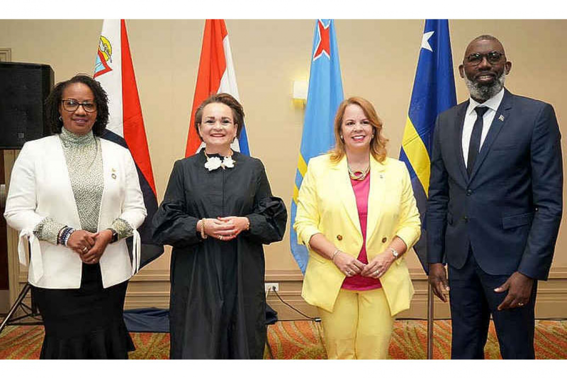 Prime ministers and State  Secretary meet in Aruba
