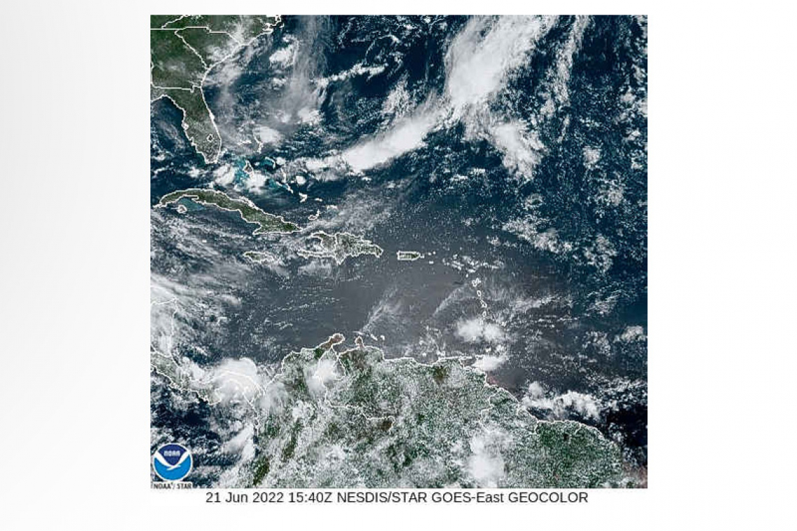 PUBLIC WEATHER FORECAST FOR ST. MAARTEN 