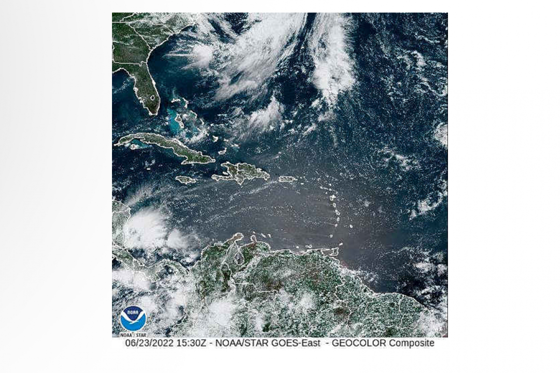 PUBLIC WEATHER FORECAST FOR ST. MAARTEN 