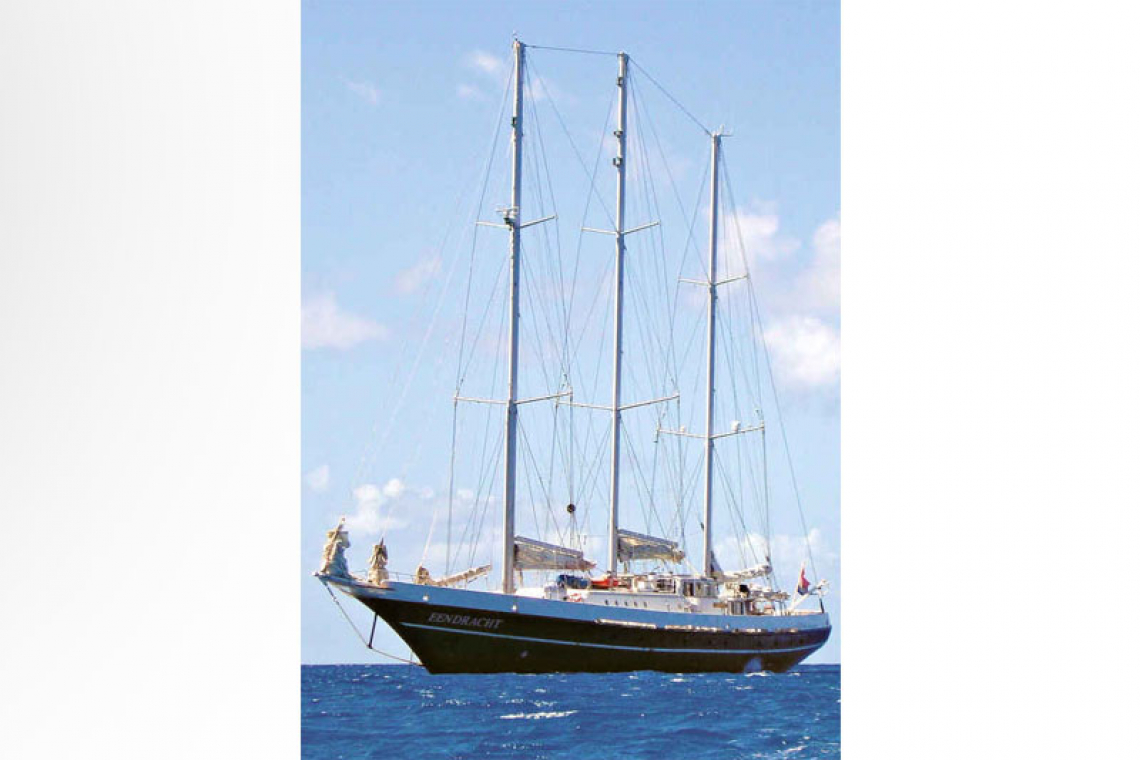 CST offering four youngsters  free sail training on ‘Eendracht’