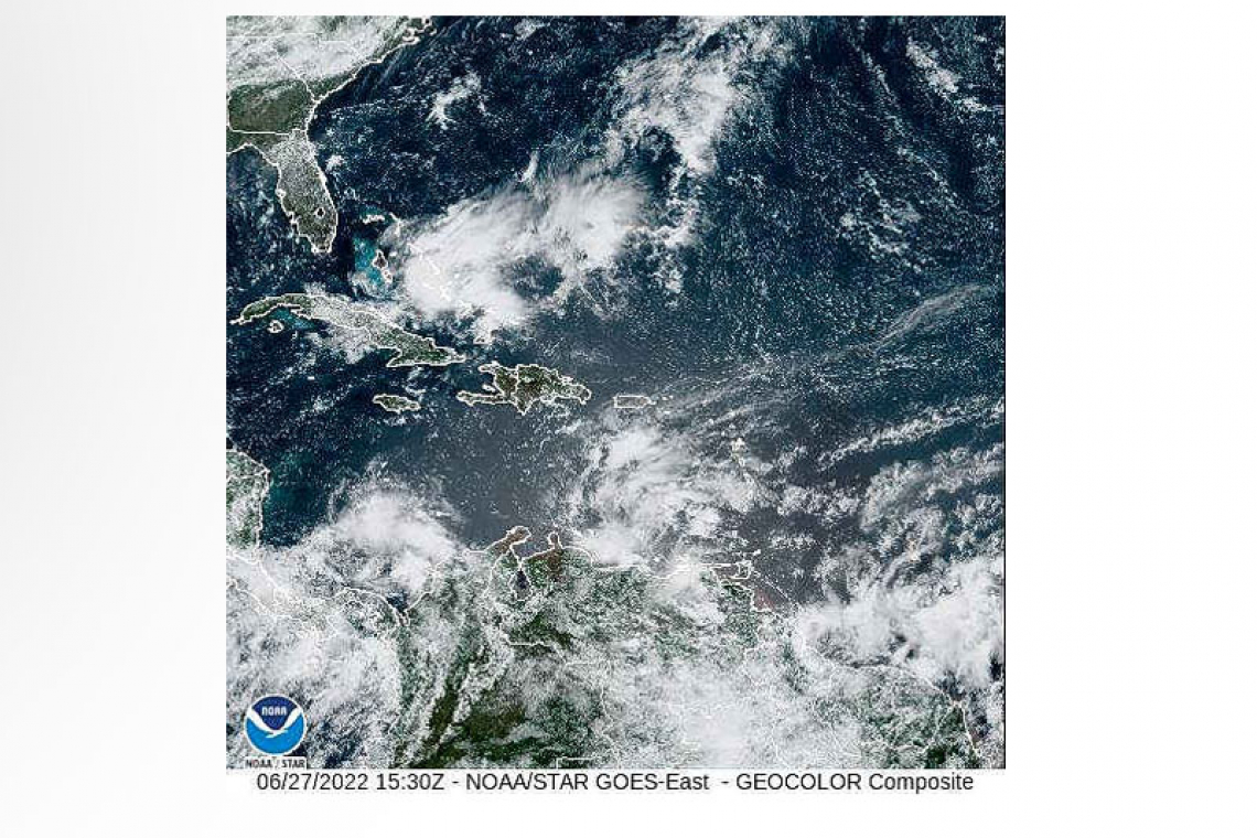 PUBLIC WEATHER FORECAST FOR ST. MAARTEN 