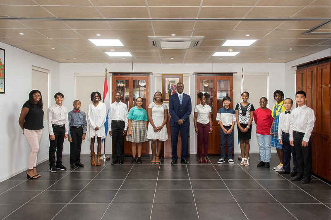 Governor Eugene Holiday lauds ‘Class of 2022 Valedictorians’