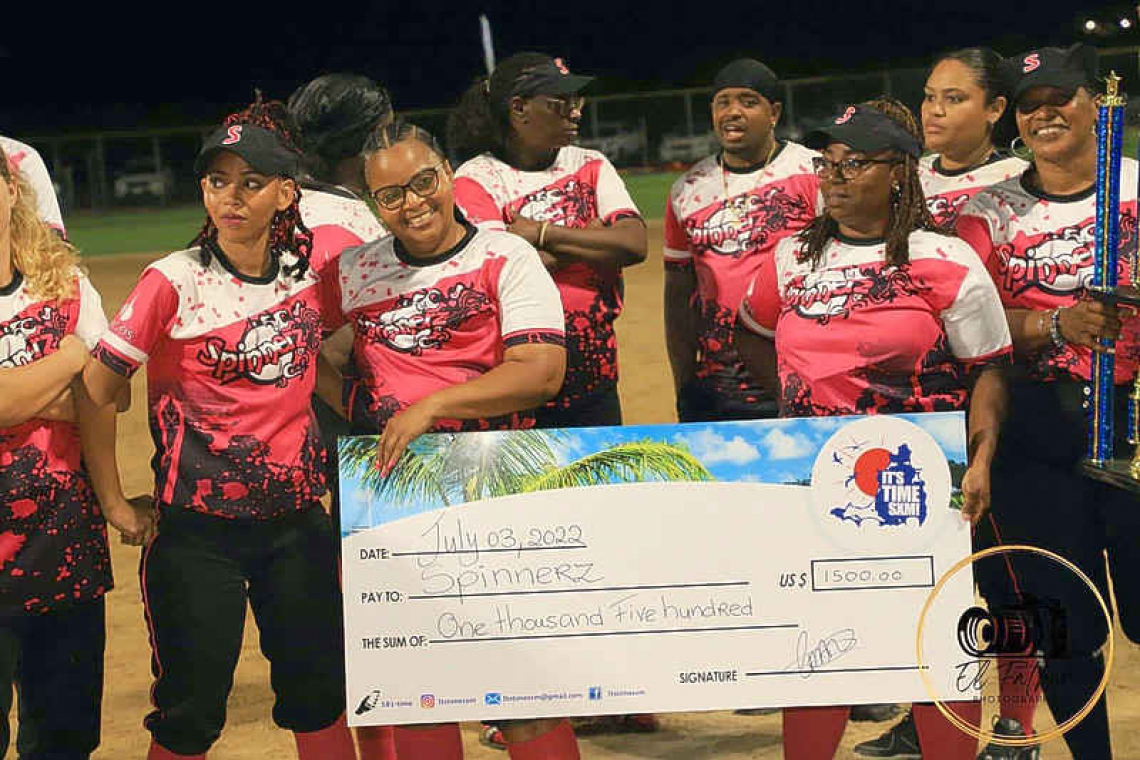 Spinnerz best Sparks 11-1 in Emancipation Softball Knockout