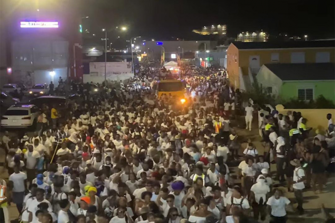 Large crowds turn out for summer J’ouvert