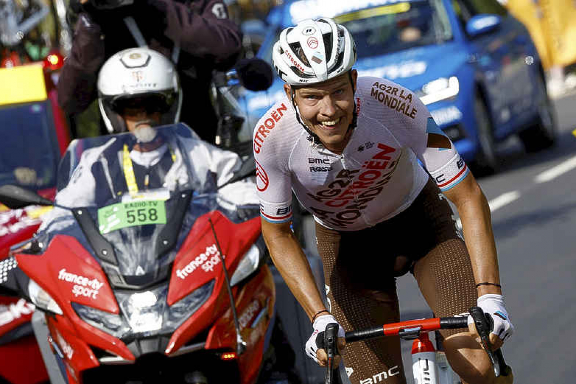Jungels wins Tour de France stage nine after COVID-19 scare, Pogacar stays in yellow