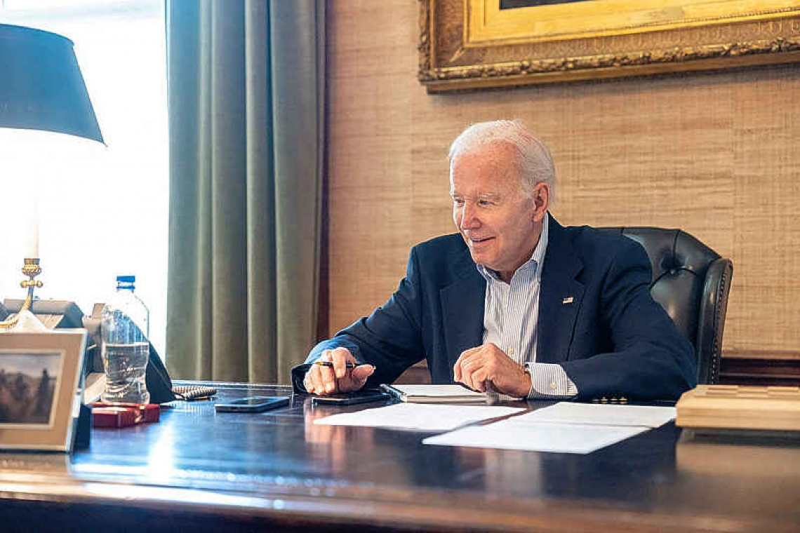  Biden says he is 'doing well,' working after testing positive for COVID-19