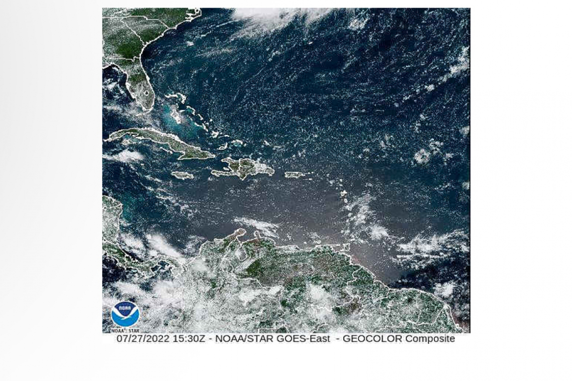 PUBLIC WEATHER FORECAST FOR ST. MAARTEN 