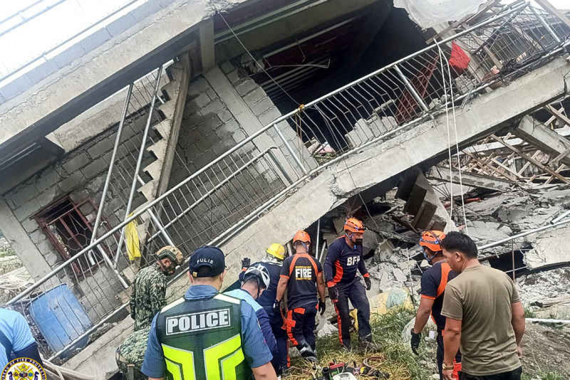 Powerful 7.1 earthquake strikes Philippines; at least 5 dead