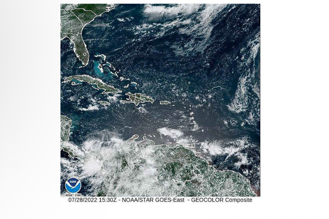 PUBLIC WEATHER FORECAST FOR ST. MAARTEN 