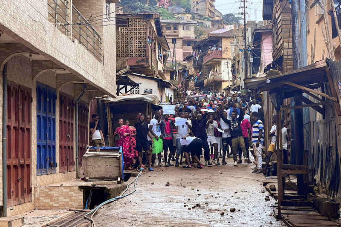 Sierra Leone imposes curfew to stop anti-government protests