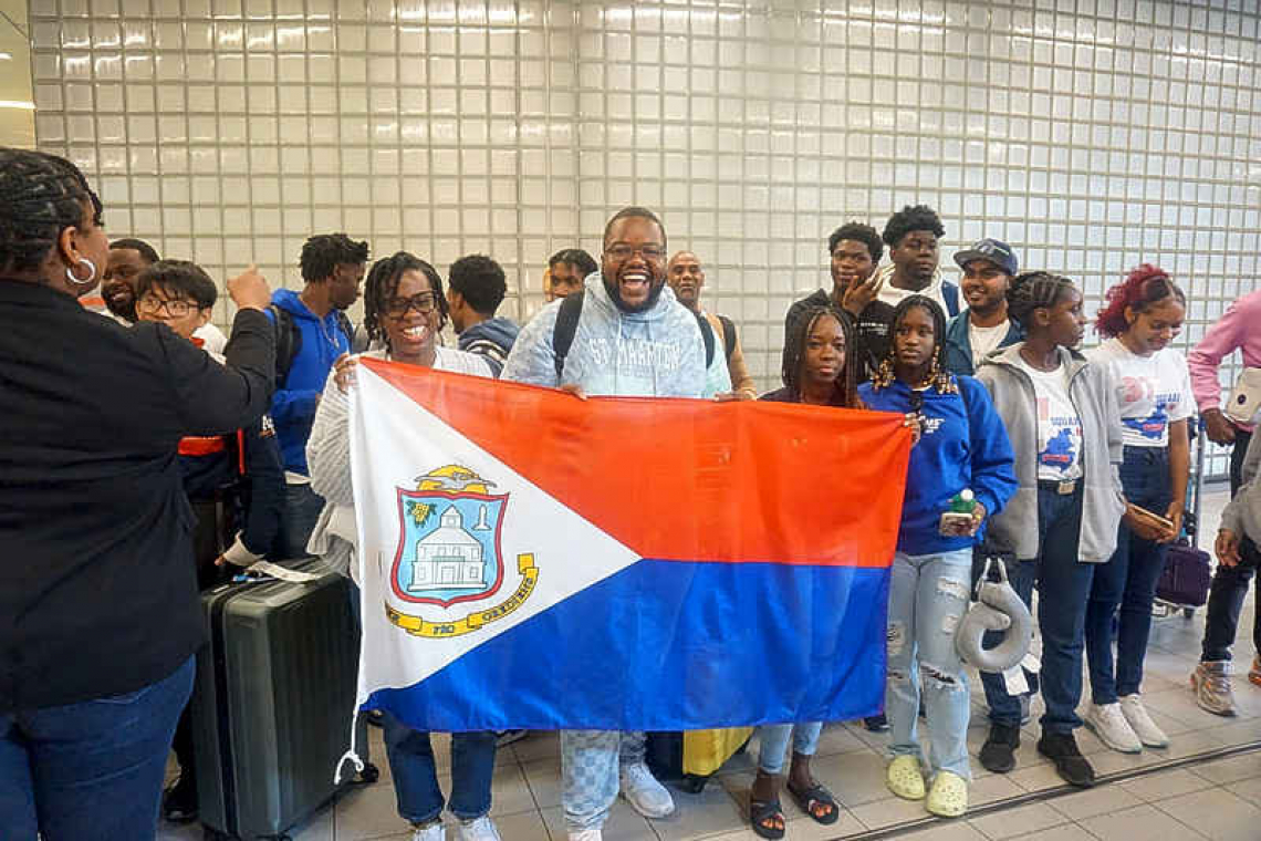 St. Maarten students have arrived at their new home