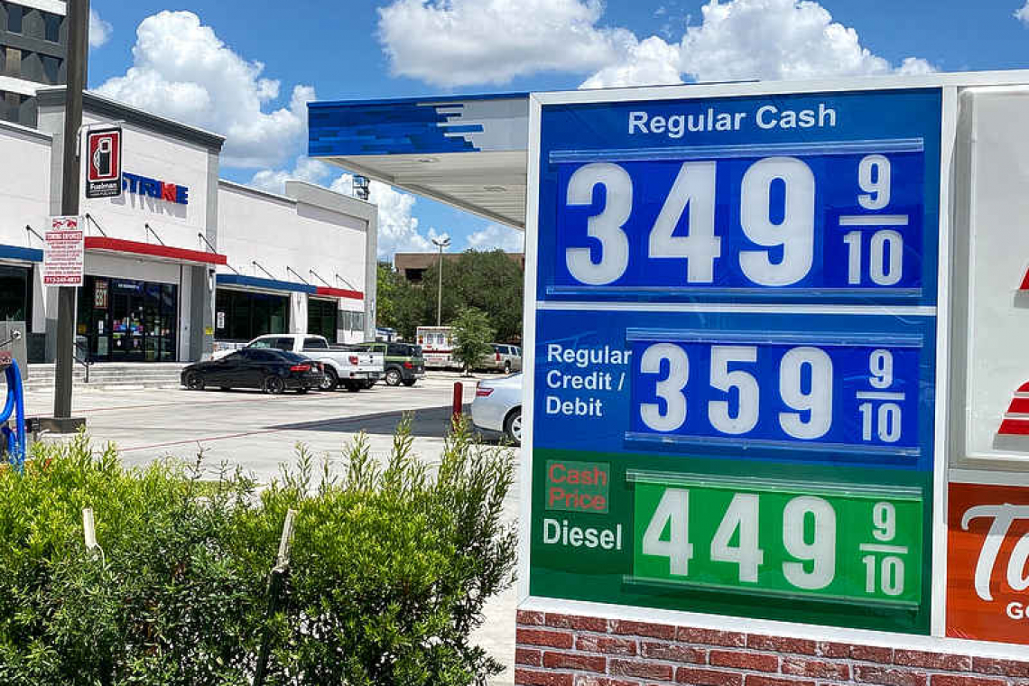 US gasoline prices fall below $4 for first time since March