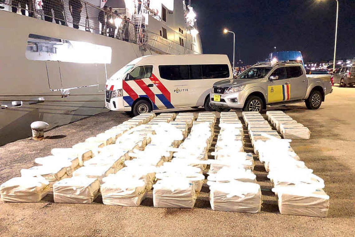  Dutch Navy, Coast Guard make  two major drug busts in one day