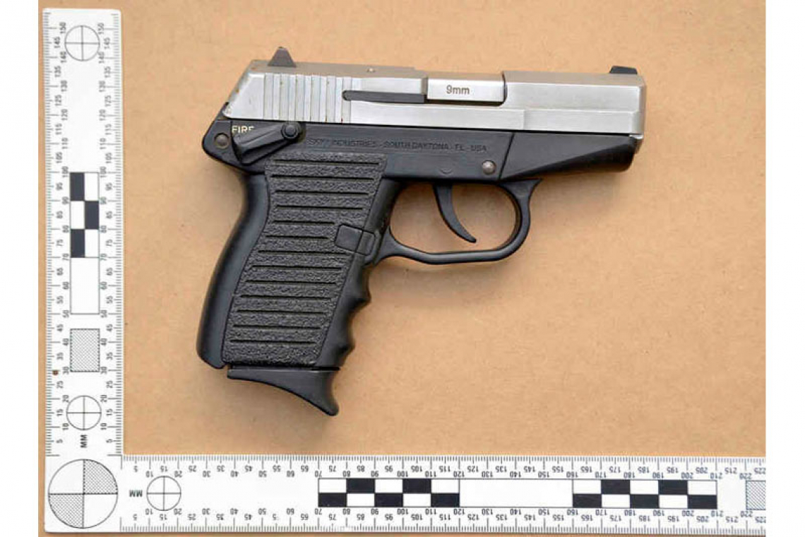 Police take gun from man  arrested for importing drugs