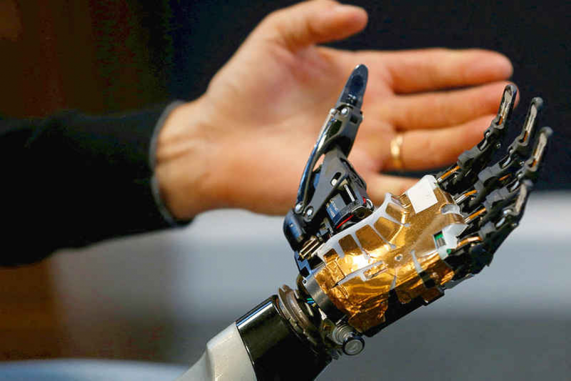 Bionic hand can be updated with new gestures, anytime, anywhere