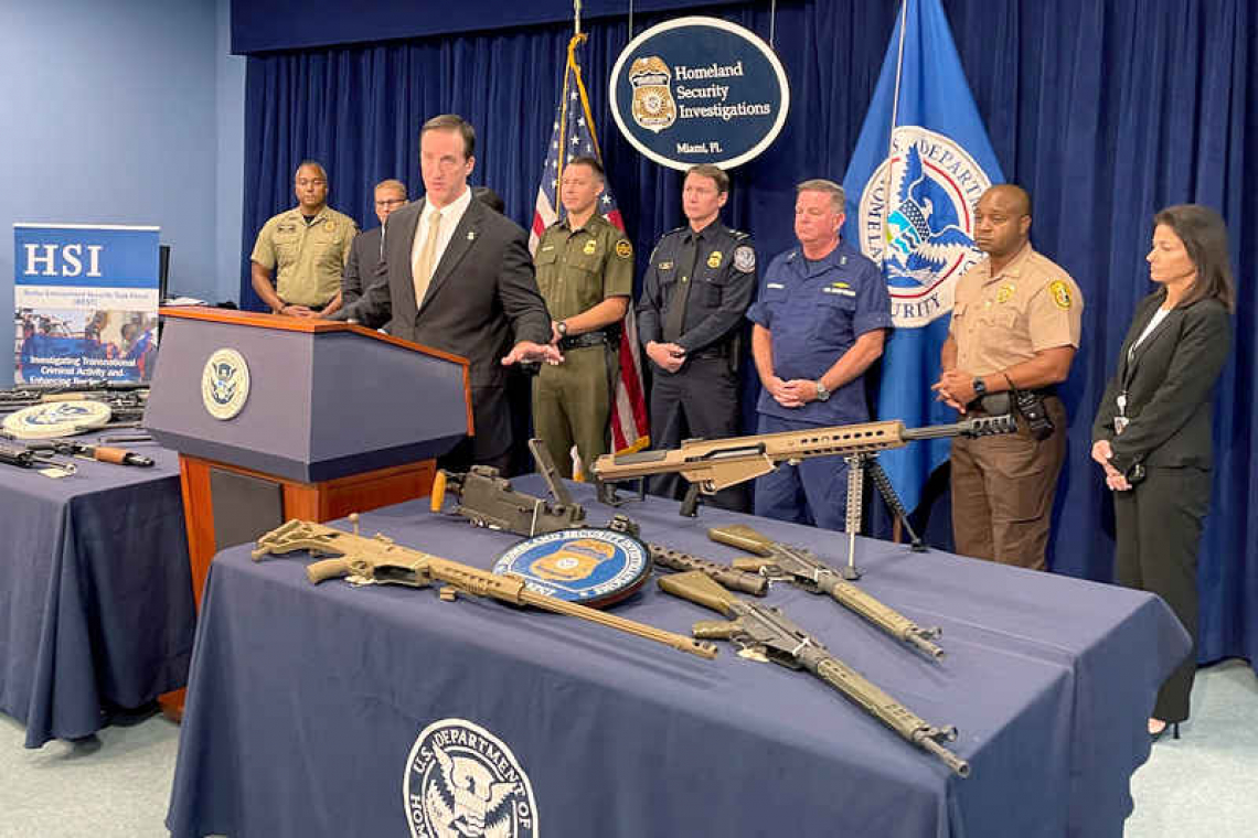    US reports spike in weapons smuggling to Haiti, Caribbean