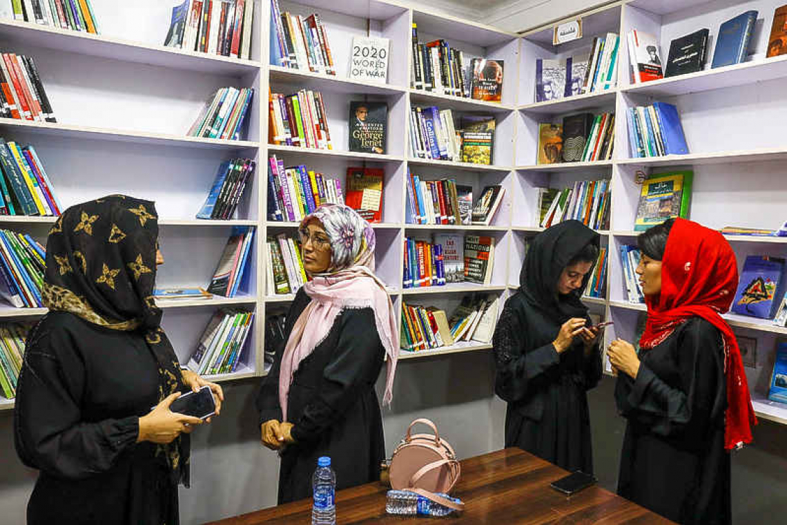 Afghan women open library to counter growing isolation