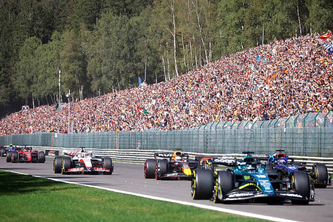 Verstappen speeding towards Formula 1 title with Belgian win