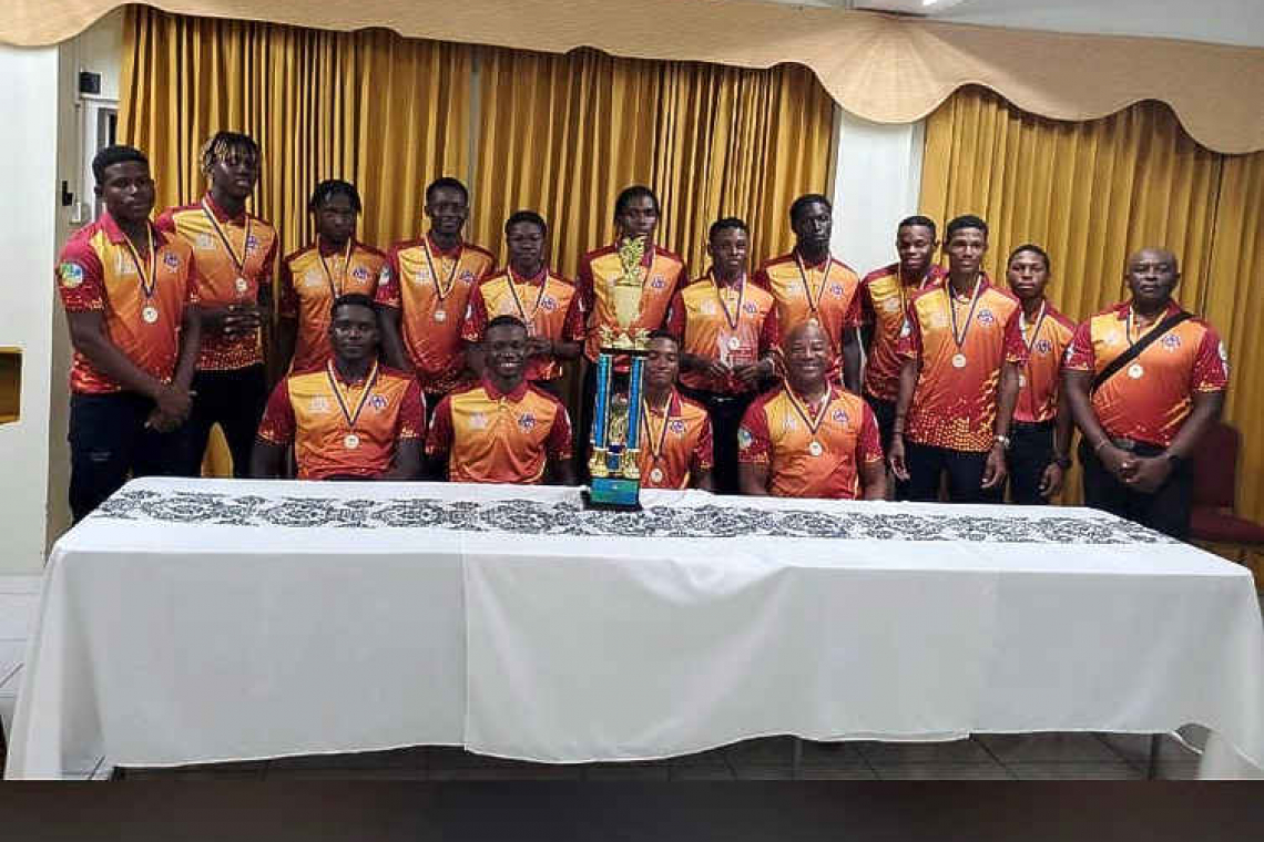 Leeward Islands U19 are regional cricket champs