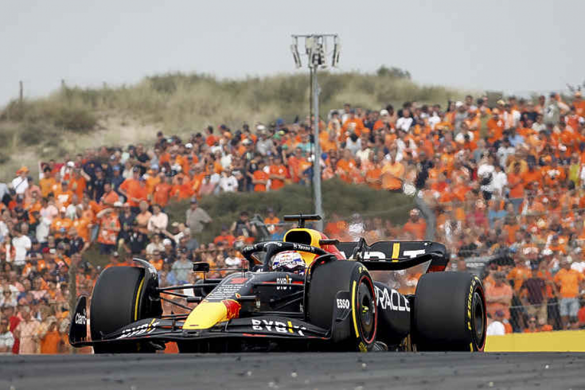 Verstappen continues winning streak in home Dutch GP