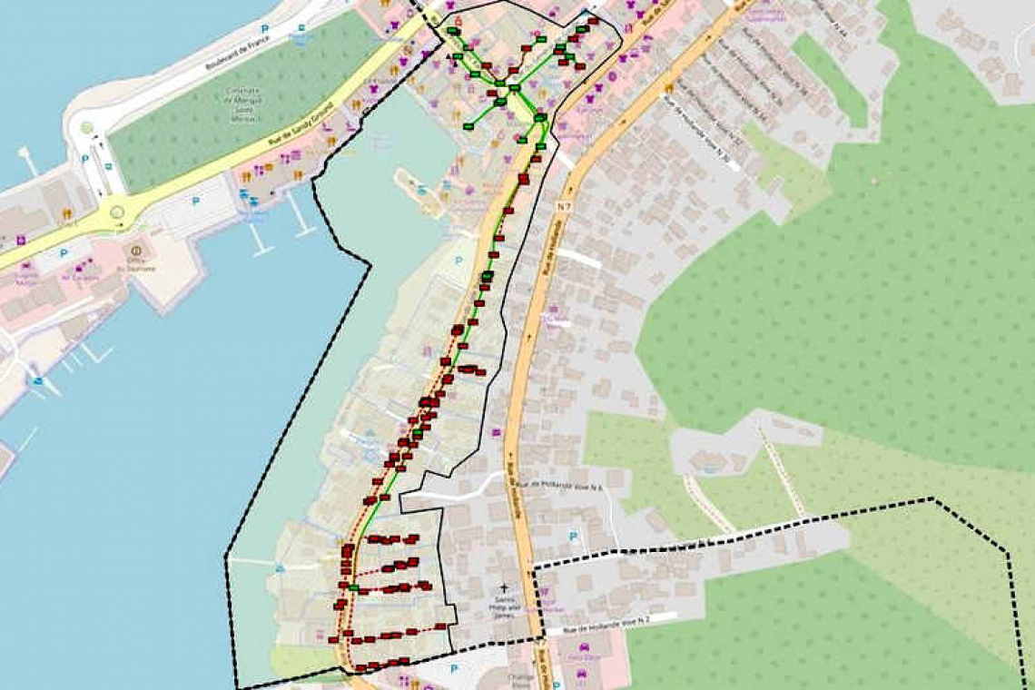 Fibre-optic cable-laying work  in Lowtown area continuing