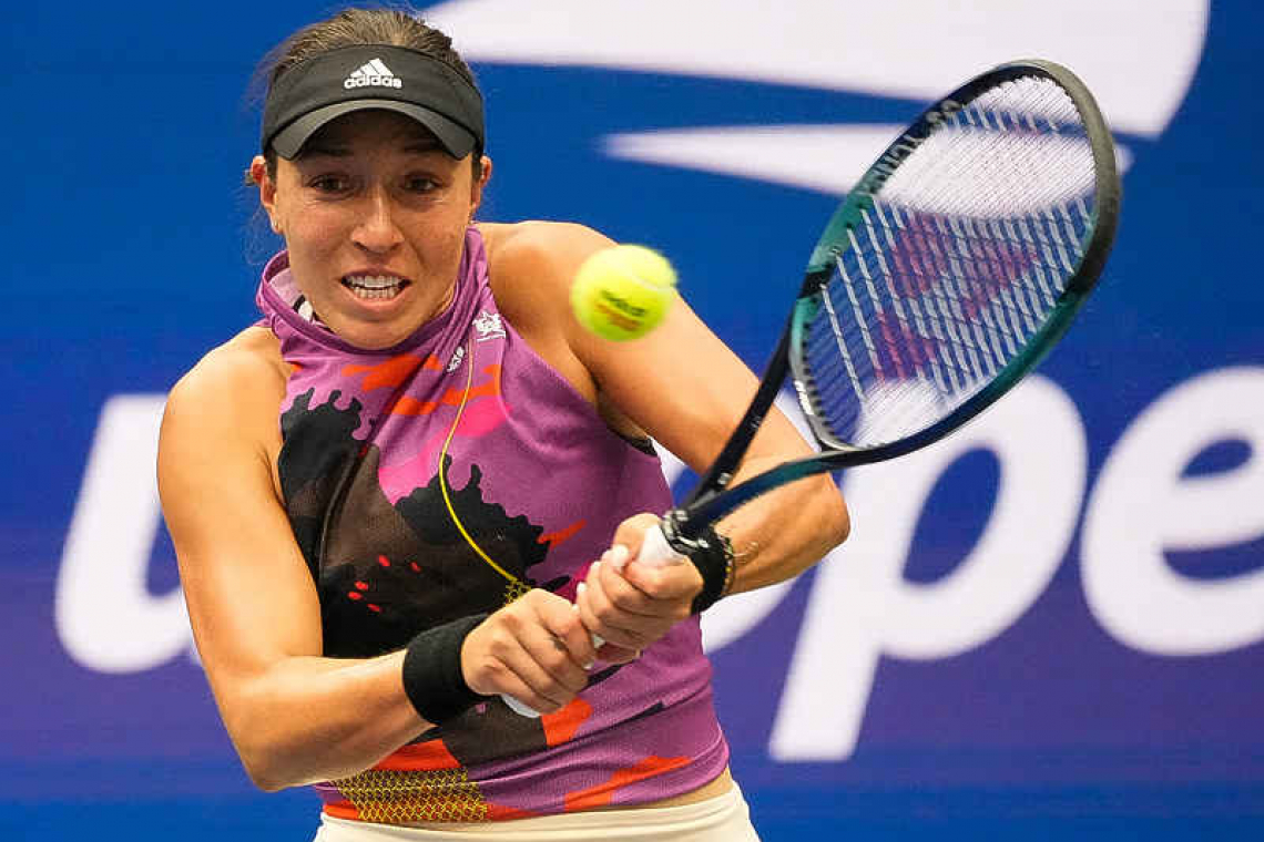 Pegula shines through rain to reach U.S. Open quarter-final