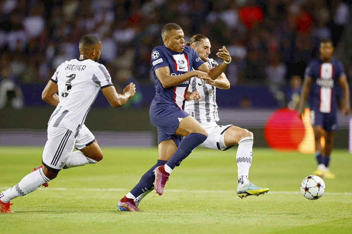  Mbappe shines as PSG claim first win against Juventus