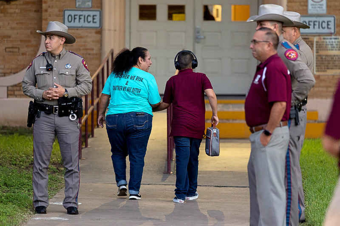 Texas state police adopt more aggressive strategy in response to school shootings