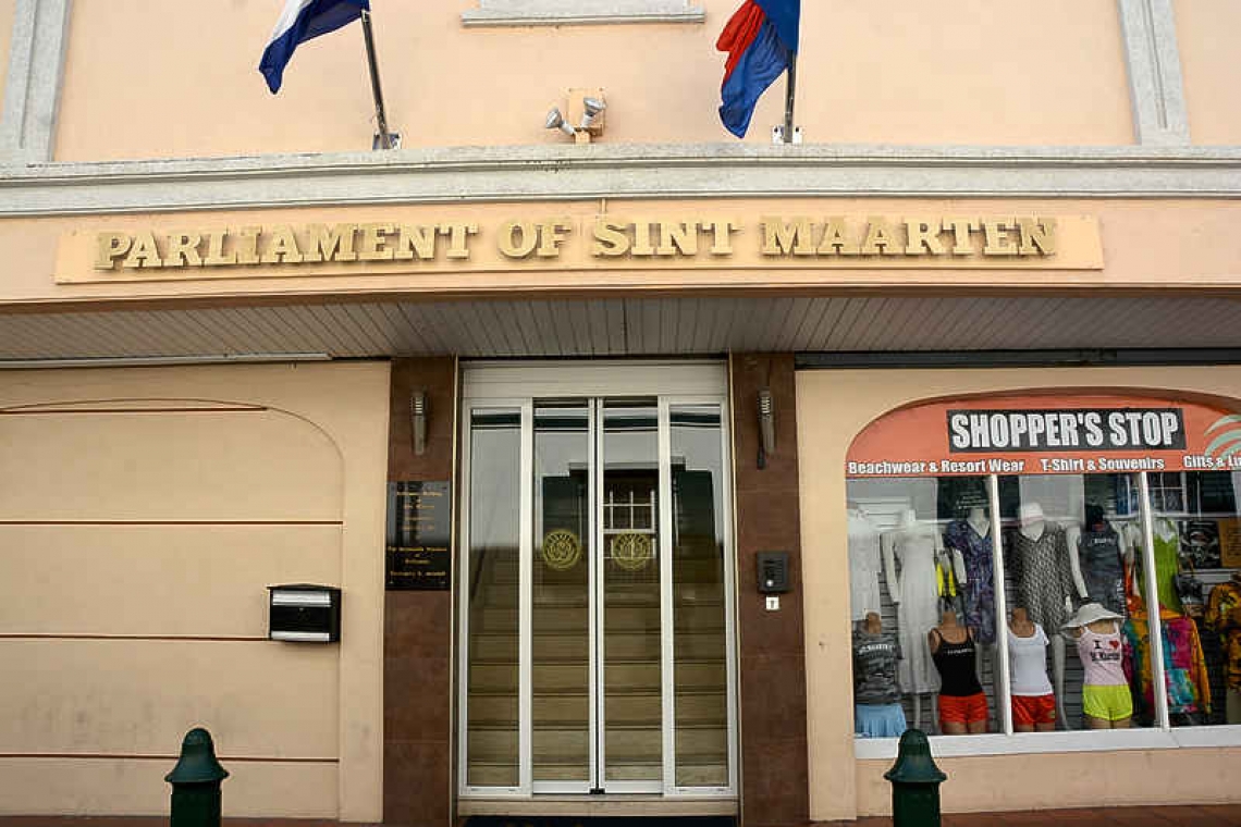 The Public meeting, which was adjourned on September 5, 2022, will be reconvened on Wednesday at 13.00 hrs. in the General Assembly Chamber of the House at Wilhelminastraat #1 in Philipsburg. The Minister of General Affairs (AZ) will be present.