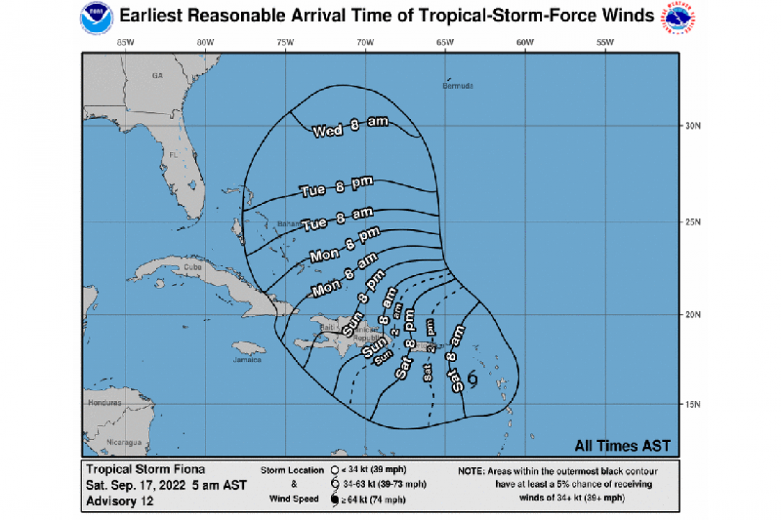 Tropical Storm Conditions Continue. Flood Advisory Issued by MDS