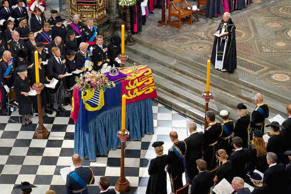  With pomp and sorrow, world bids final farewell to Queen Elizabeth