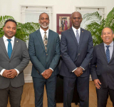 St. Maarten House has farewell  reception for Governor Holiday