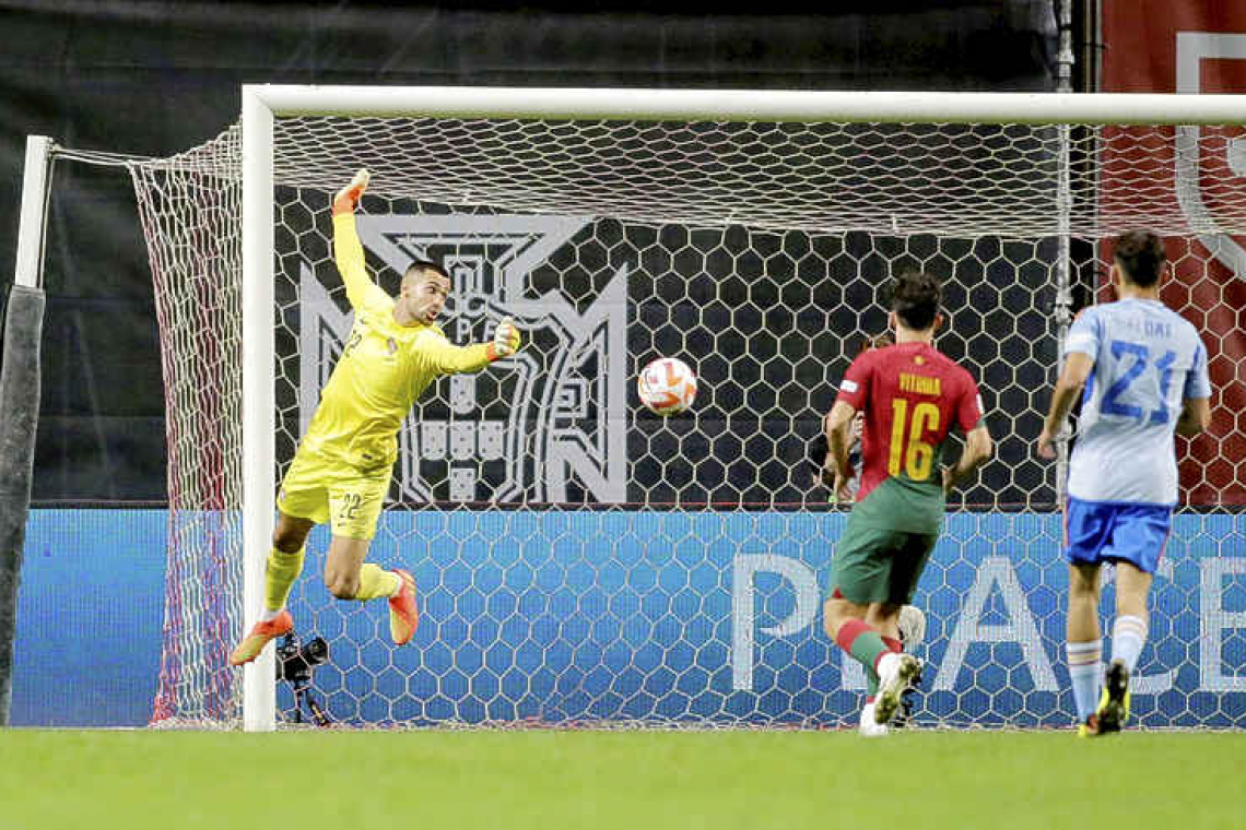 Spain stun Portugal 1-0 to clinch spot in Nations League finals