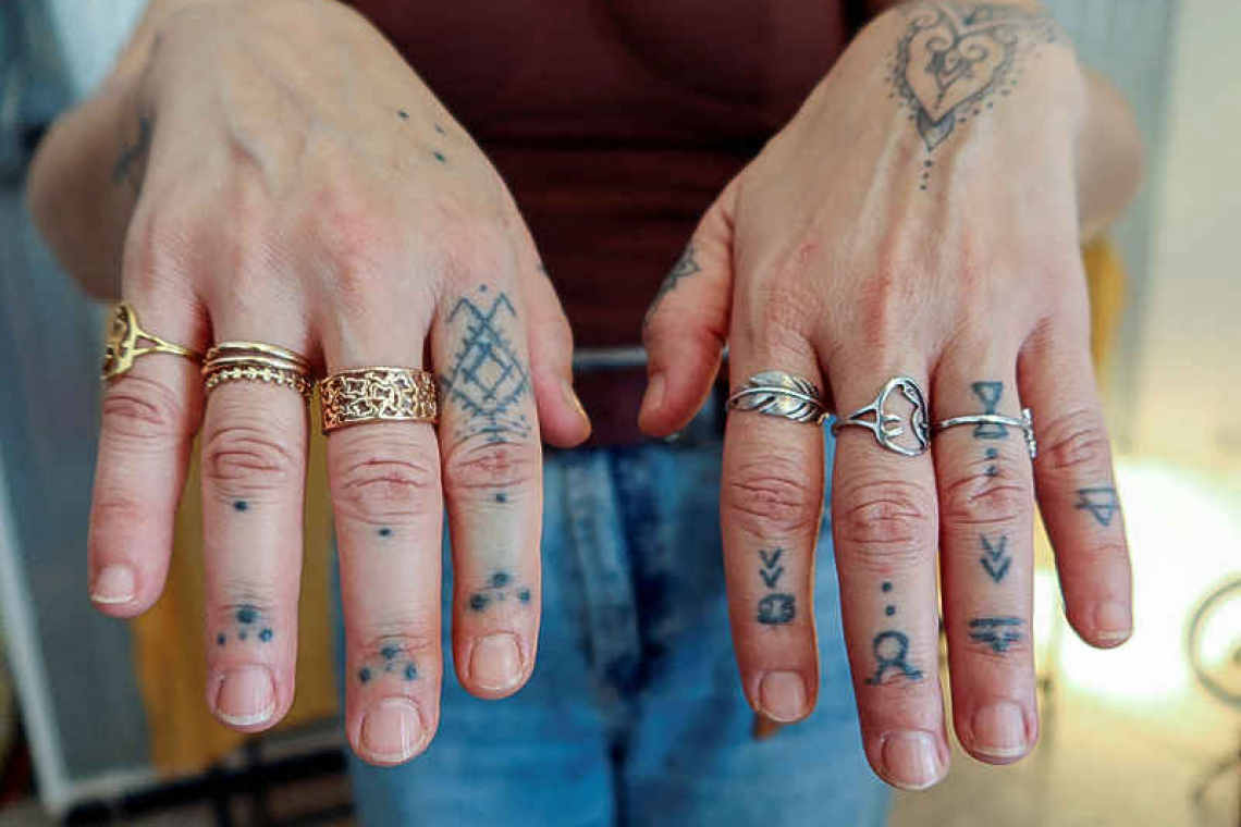 Tunisian tattoo artist revives traditional Berber designs