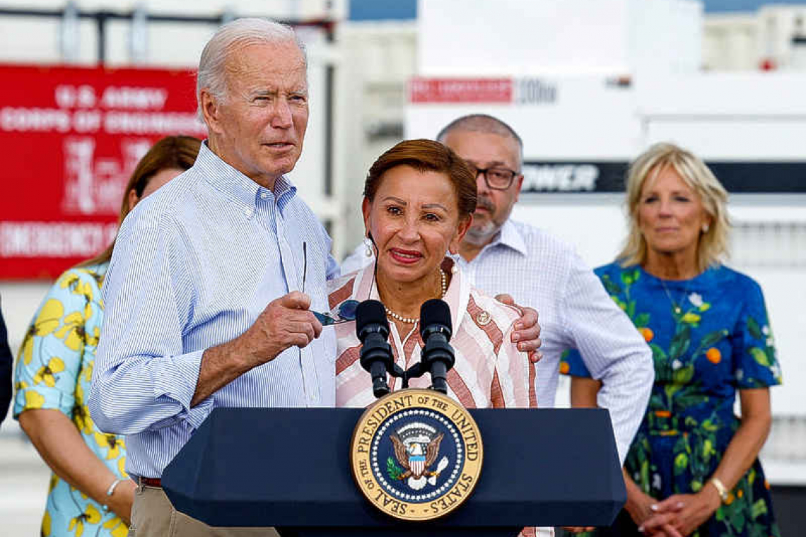 Biden to storm-hit Puerto Rico: 'All of America's with you'