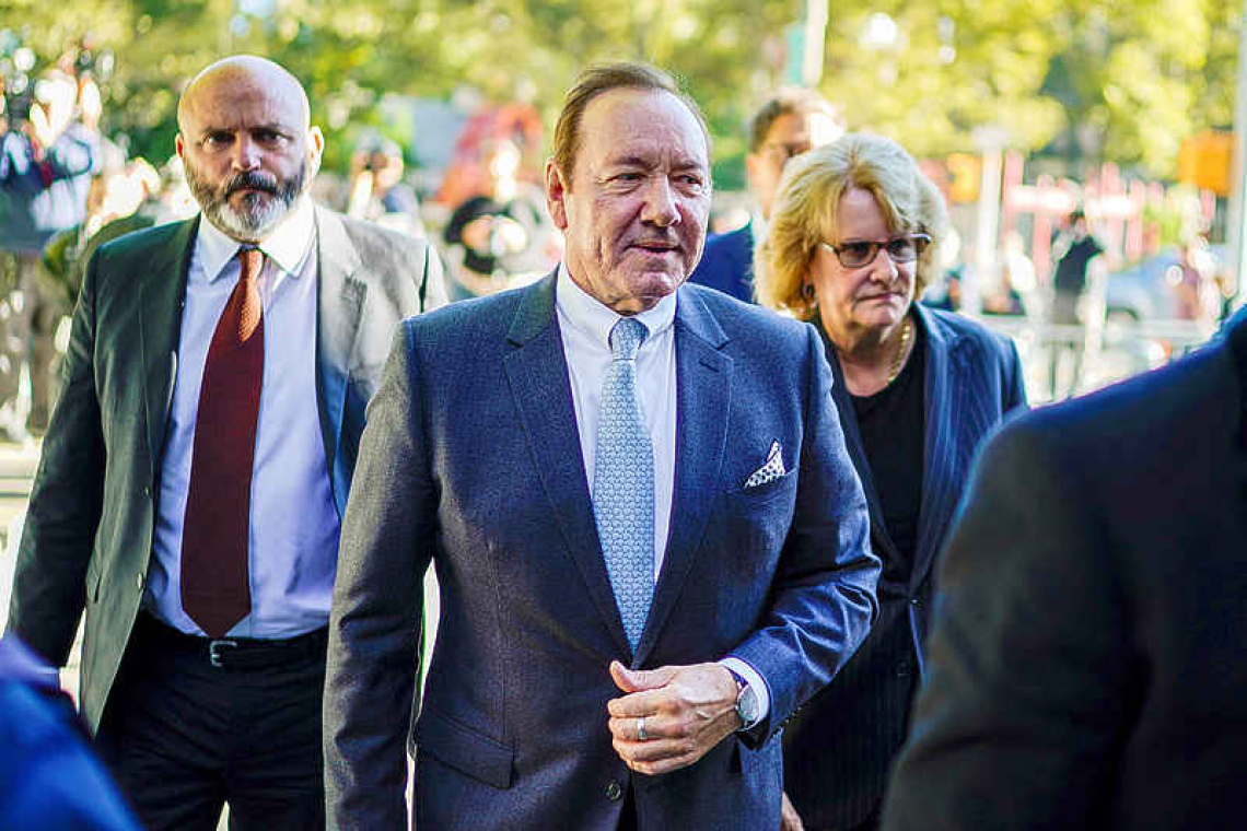 Kevin Spacey, accuser trade duelling accounts at sexual misconduct trial