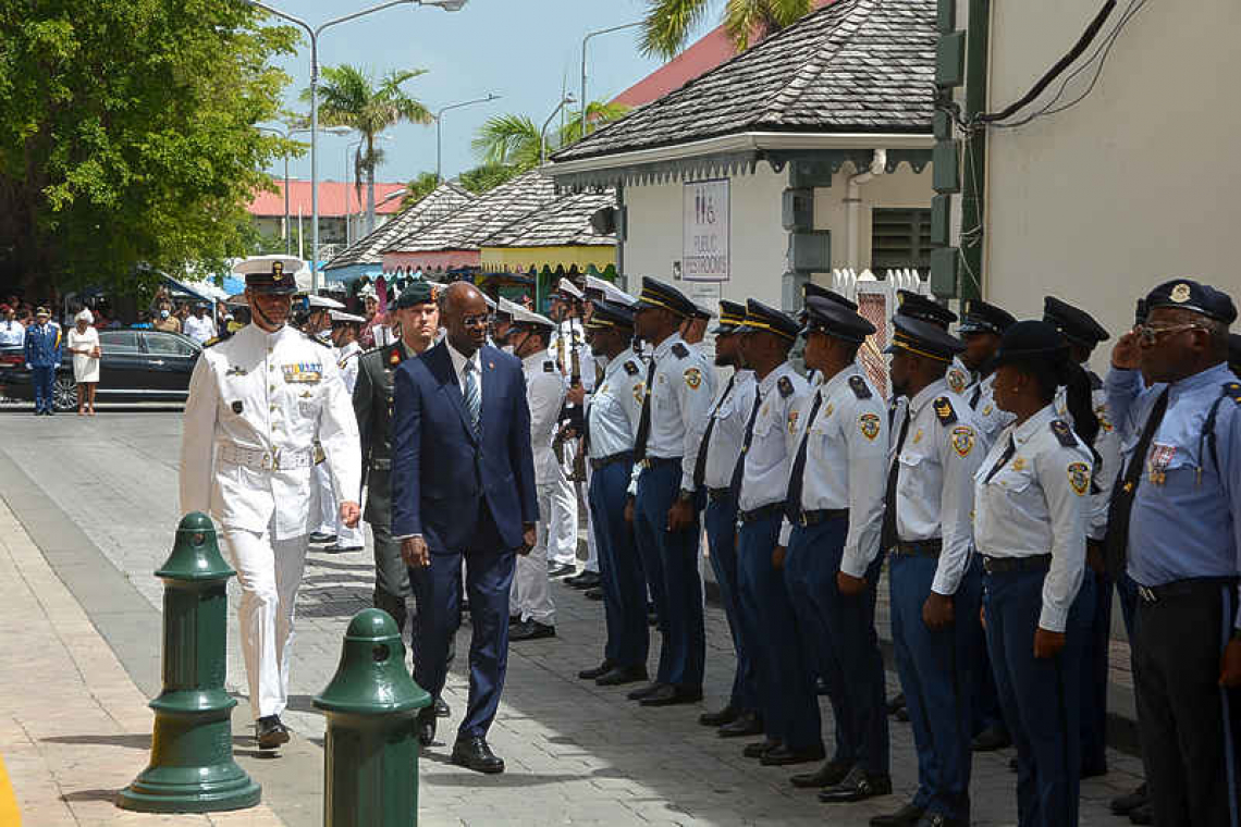 Governor Holiday bids farewell to the people of St. Maarten