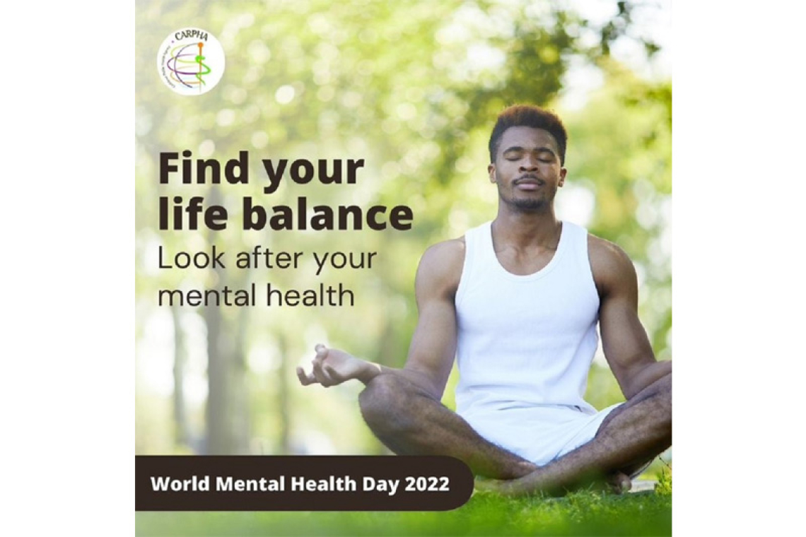    CARRPHA calls for action on Mental Health Day 2022