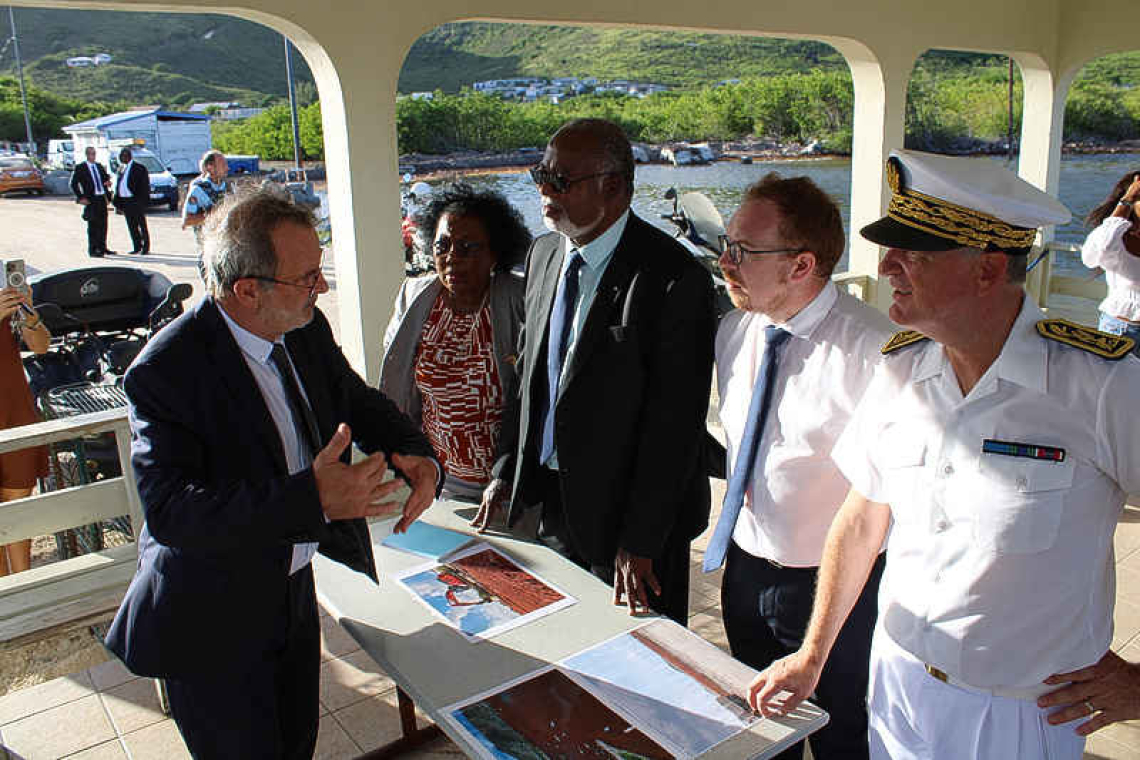 French overseas minister visits St. Martin, St. Barths
